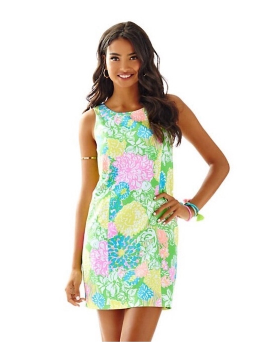 Lilly Pulitzer Cathy Shift Dress in Hibiscus Size 2